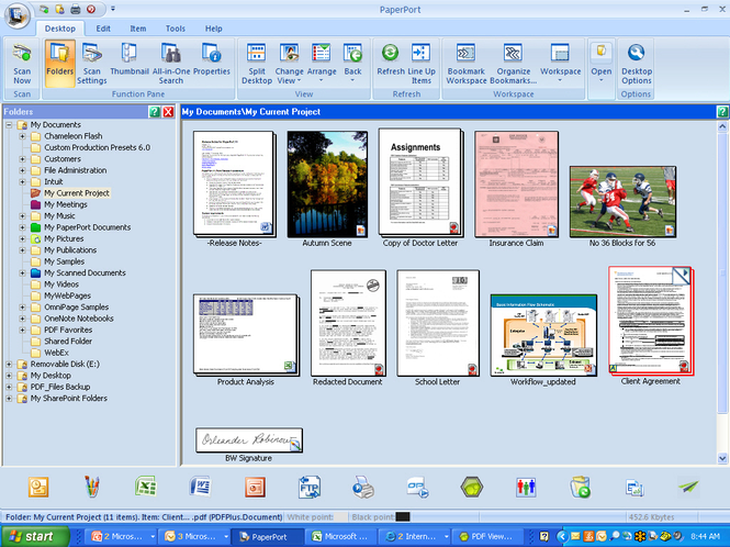 Paperport Scanning software, free download
